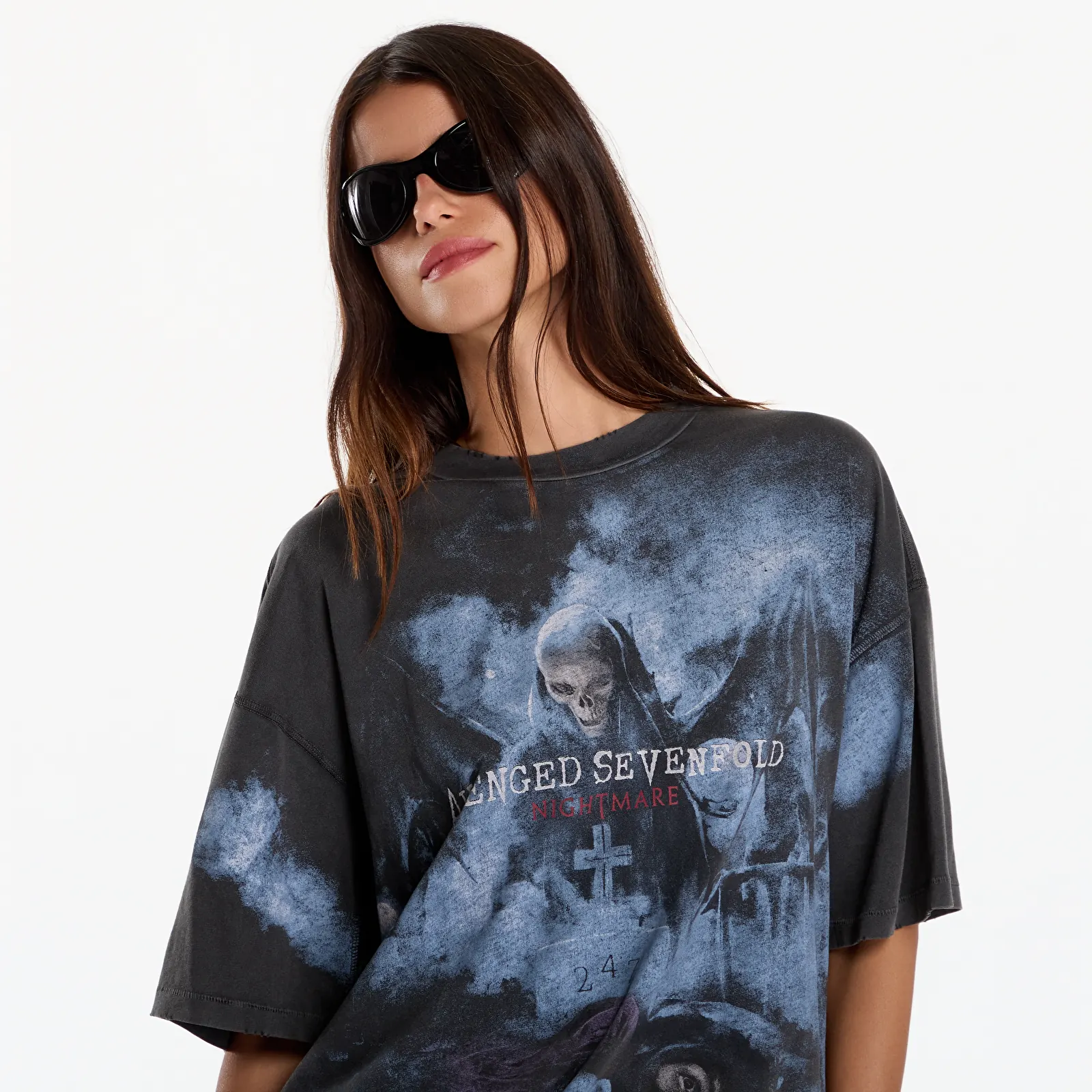 Футболки Represent 247 Avenged Sevenfold Nightmare Tee UNISEX Aged Black