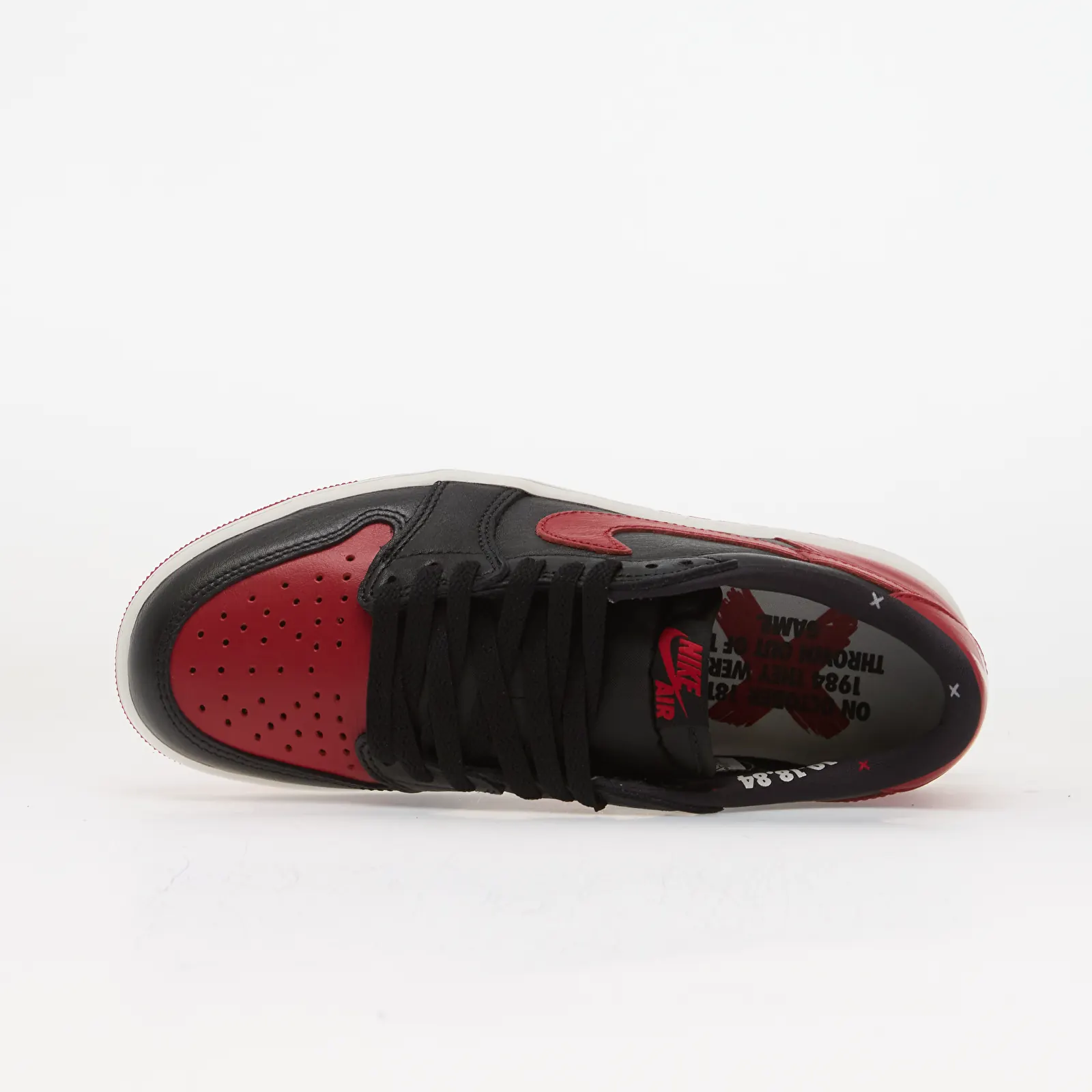 Men's shoes Air Jordan 1 Low OG "Banned" Black/ Black-Varsity Red-Summit White