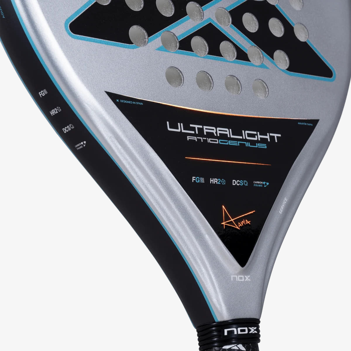 Padel raketės Nox Sport AT10 Genius Ultralight By Agustín Tapia Black