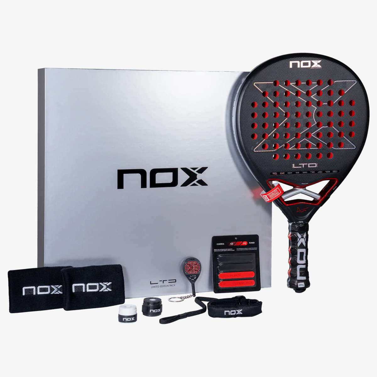 Padel rackets Nox Sport AT10 Genius 12K Xtrem Limited Edition Pack