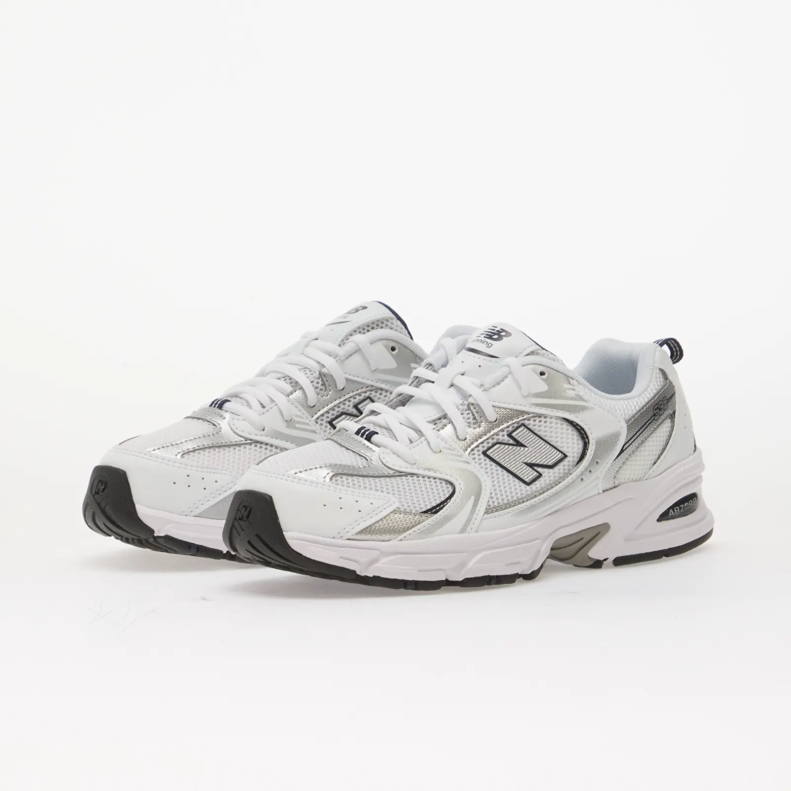 Men's shoes New Balance 530 Kids White/ Natural Indigo/ Silver Metallic Sb1
