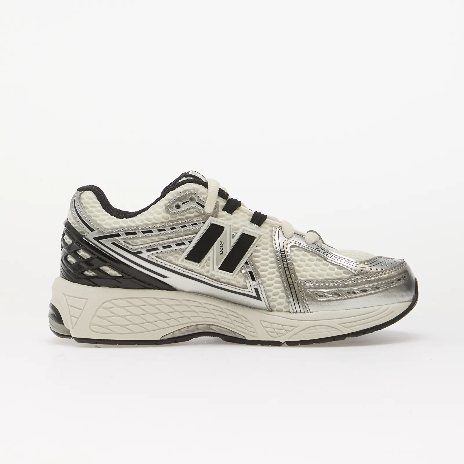 Laste tossud ja kingad New Balance Kids 1906 Silver Metallic/ Black/ White
