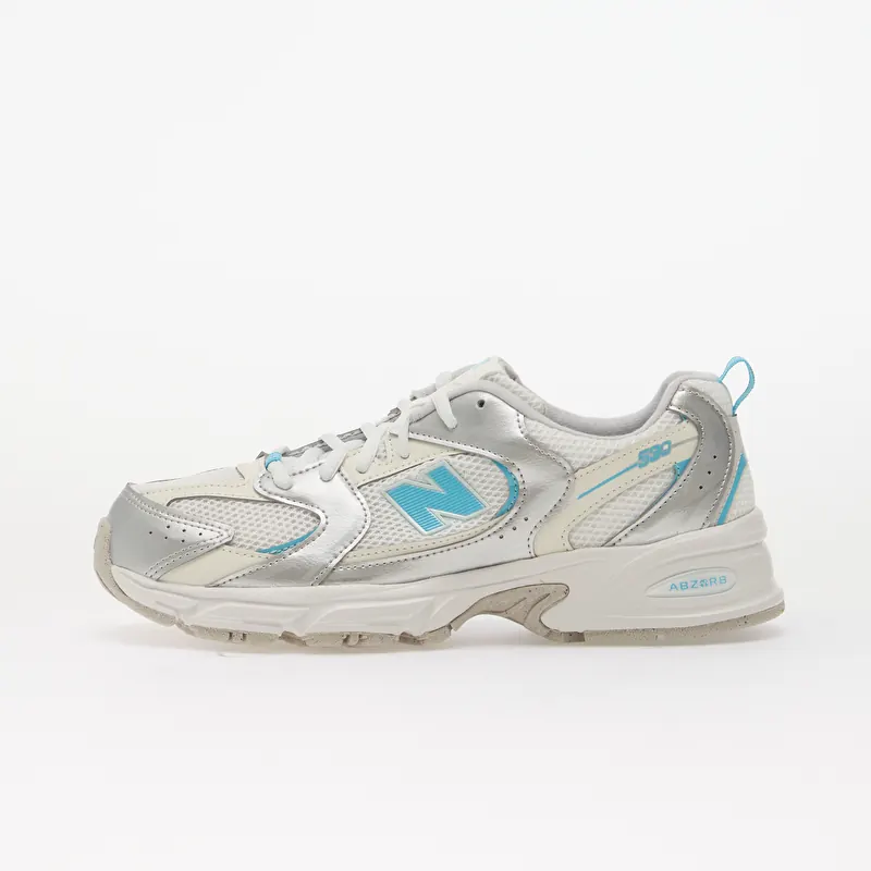 New Balance Kids 530 White/ Silver/ Blue