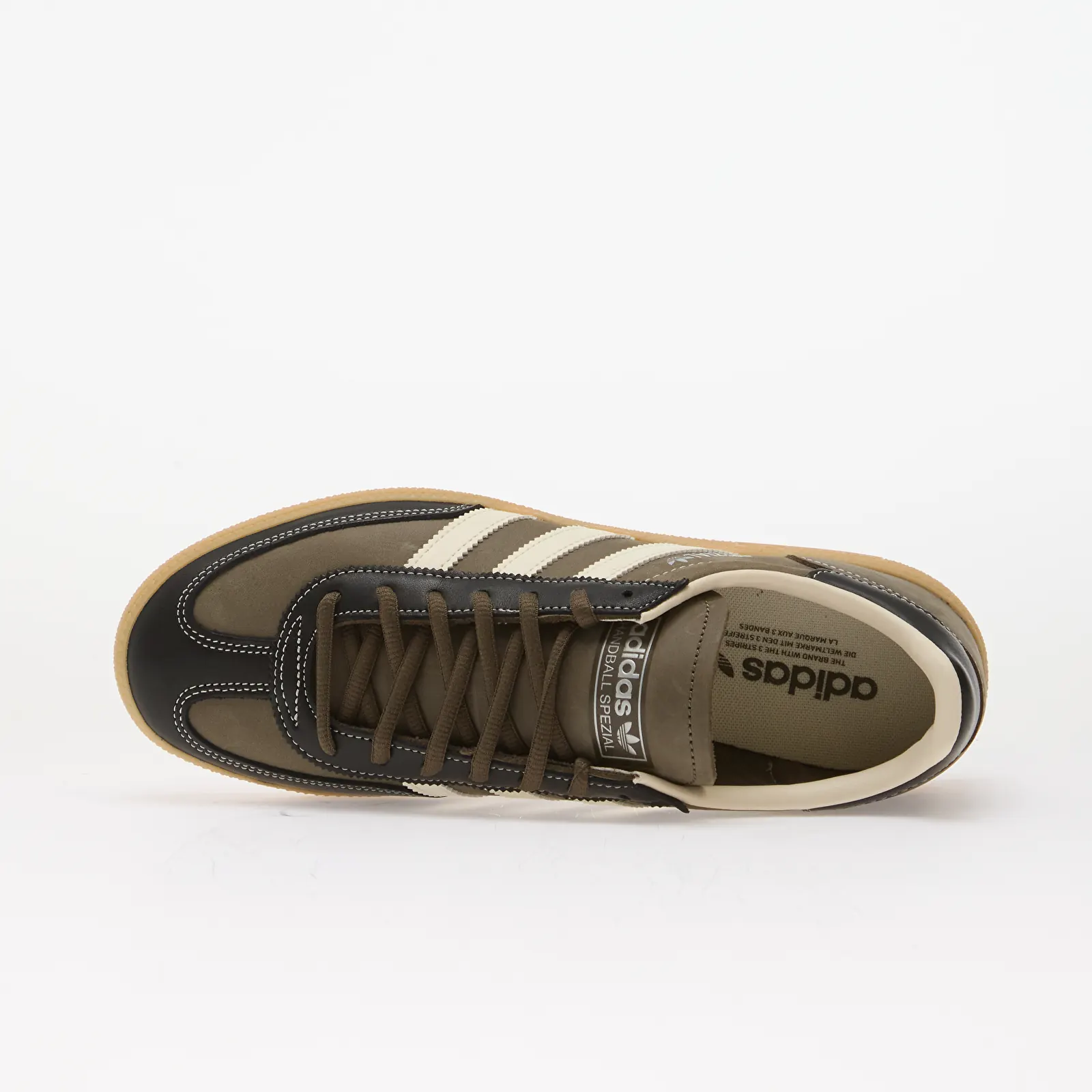 Încălțăminte și sneakerși pentru bărbați adidas Handball Spezial Branch/ Cream White/ Core Black
