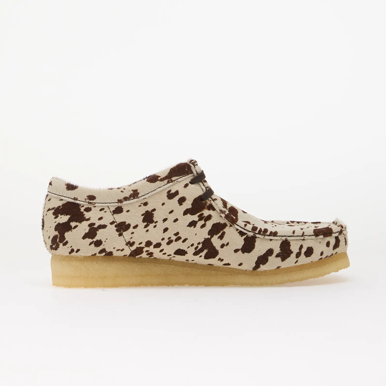 Chaussures et baskets homme Clarks Originals Wallabee Brown Cow Print