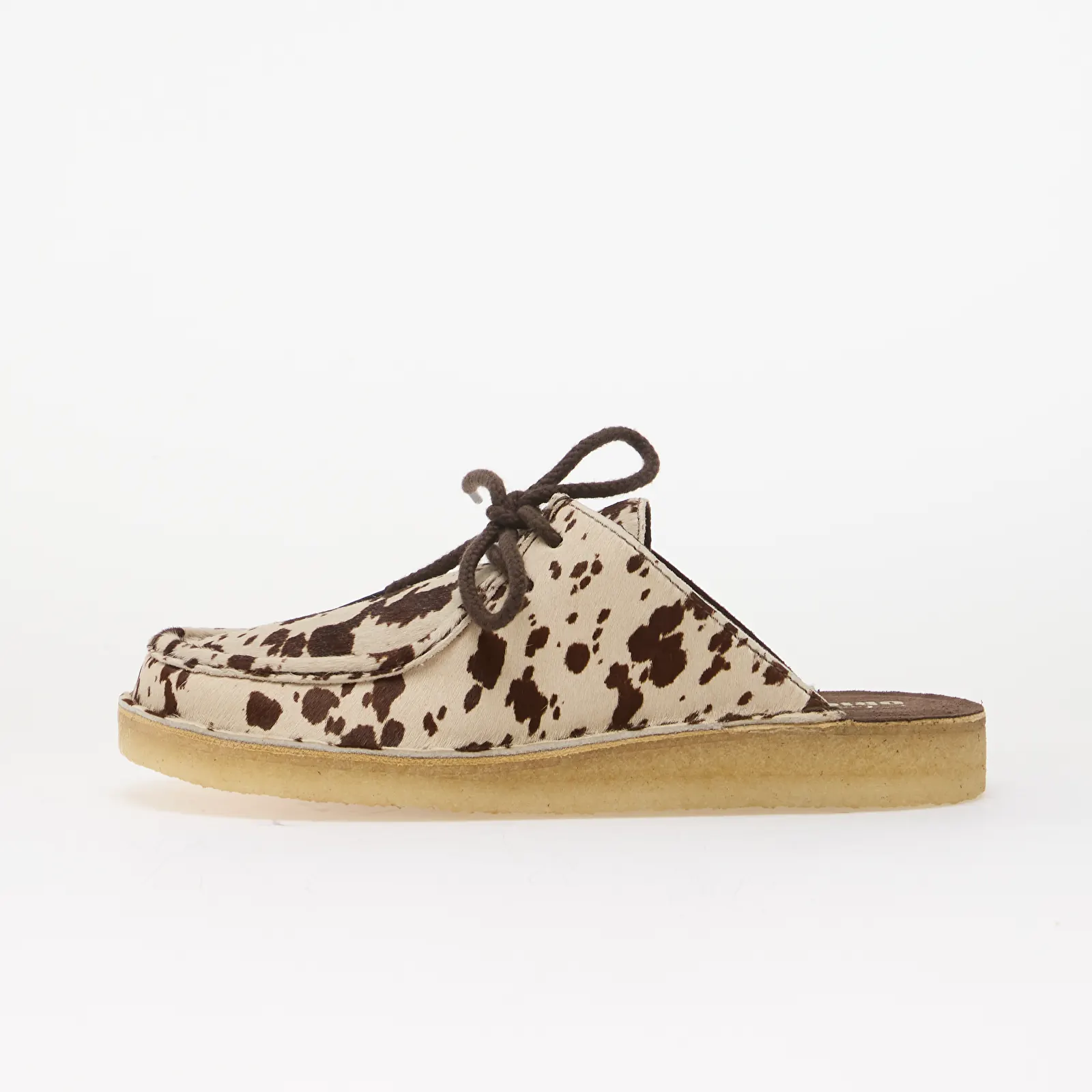Dámské tenisky a boty Clarks Originals DSRTNomad Mule Brown Cow Print