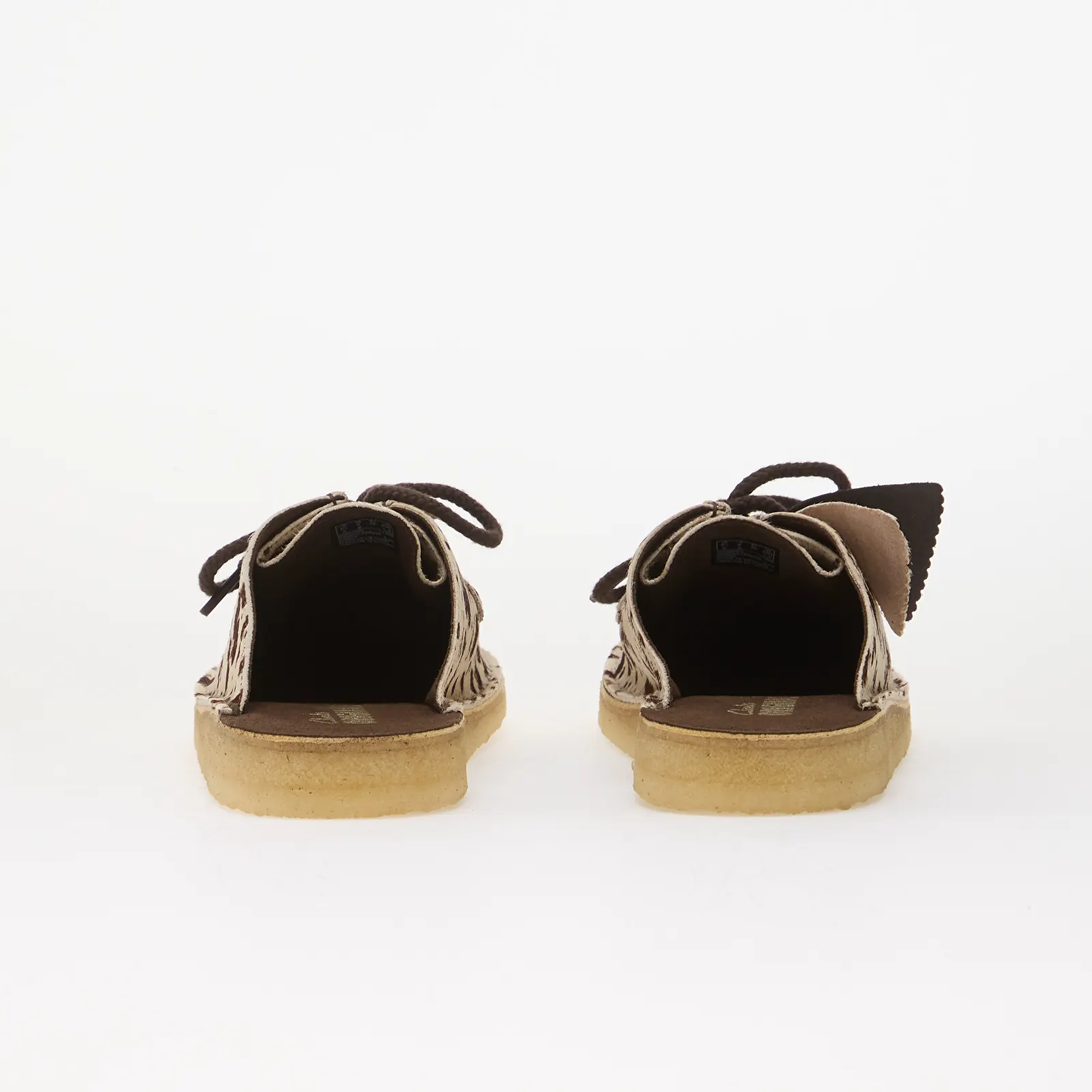 Dámské tenisky a boty Clarks Originals DSRTNomad Mule Brown Cow Print