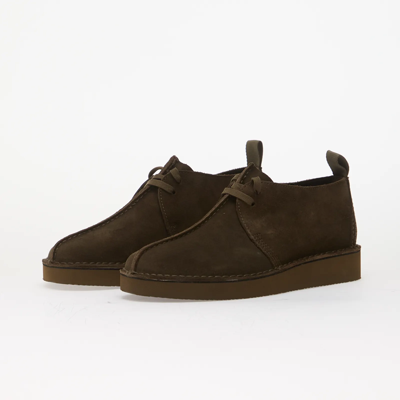 Men's shoes Clarks Originals DesertTrek 2026 Dark Olive Suede