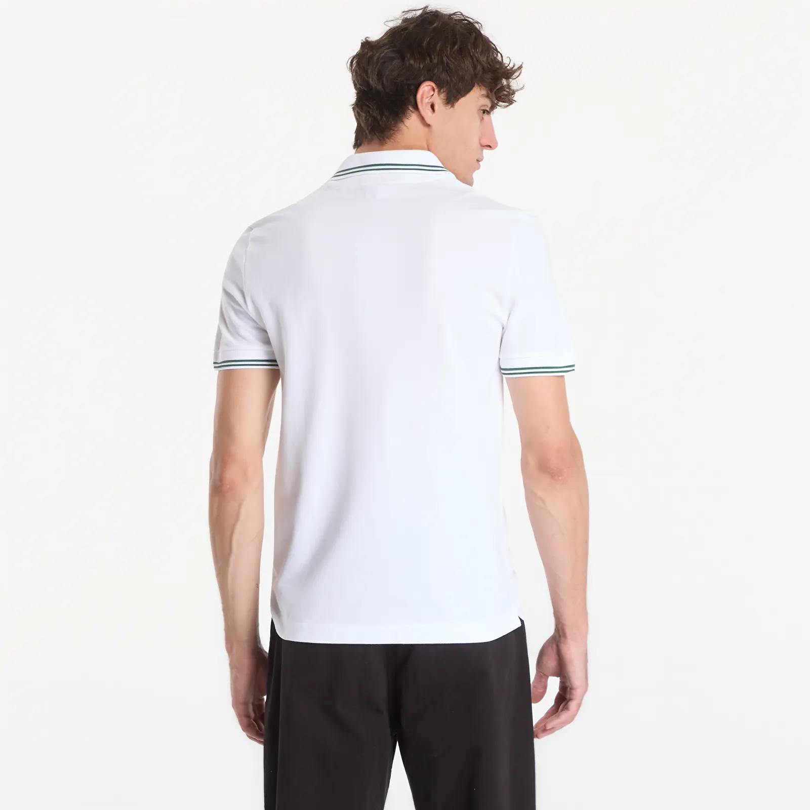 Männer T-Shirts Lacoste Polo White