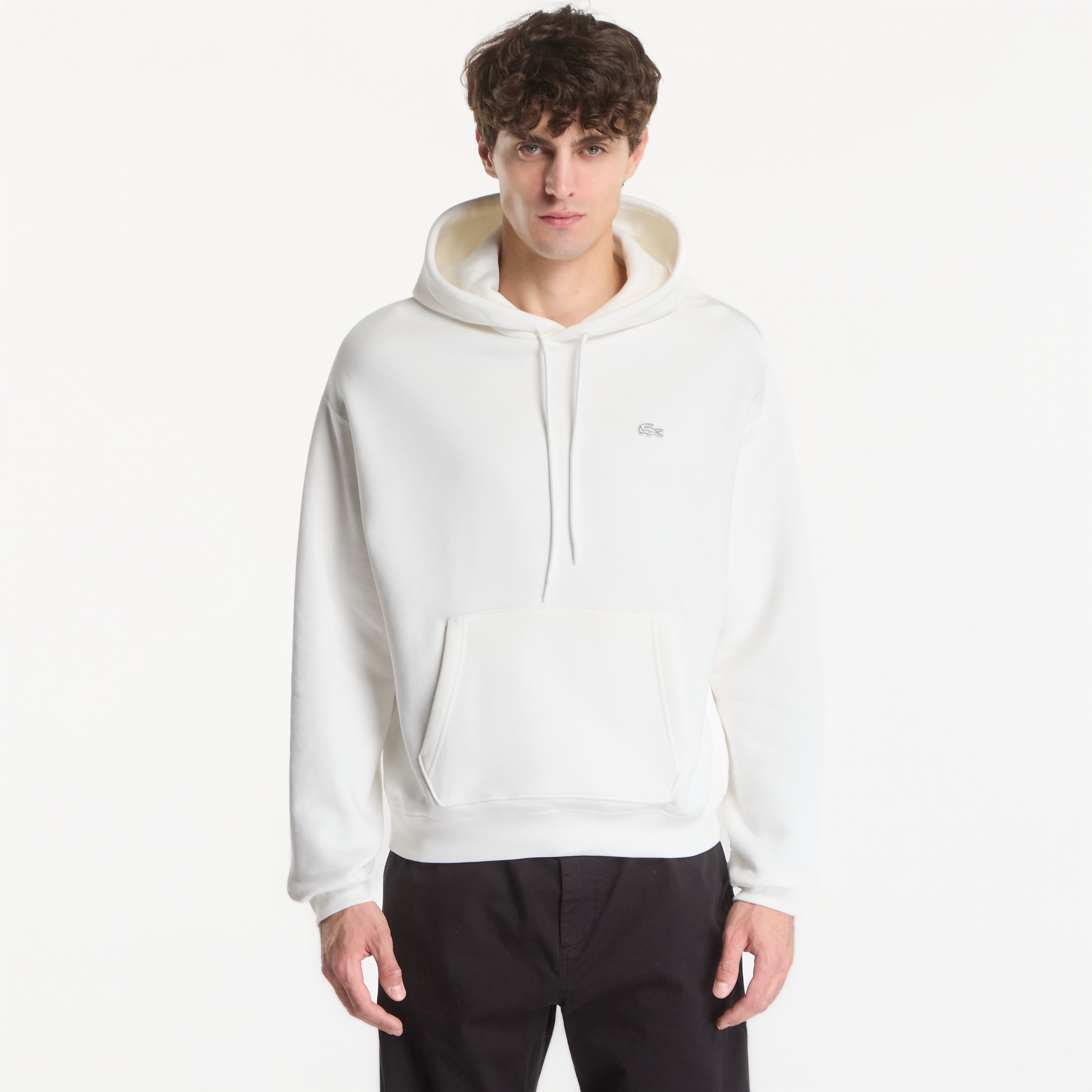 Mikina Lacoste Hoodie Flour XL