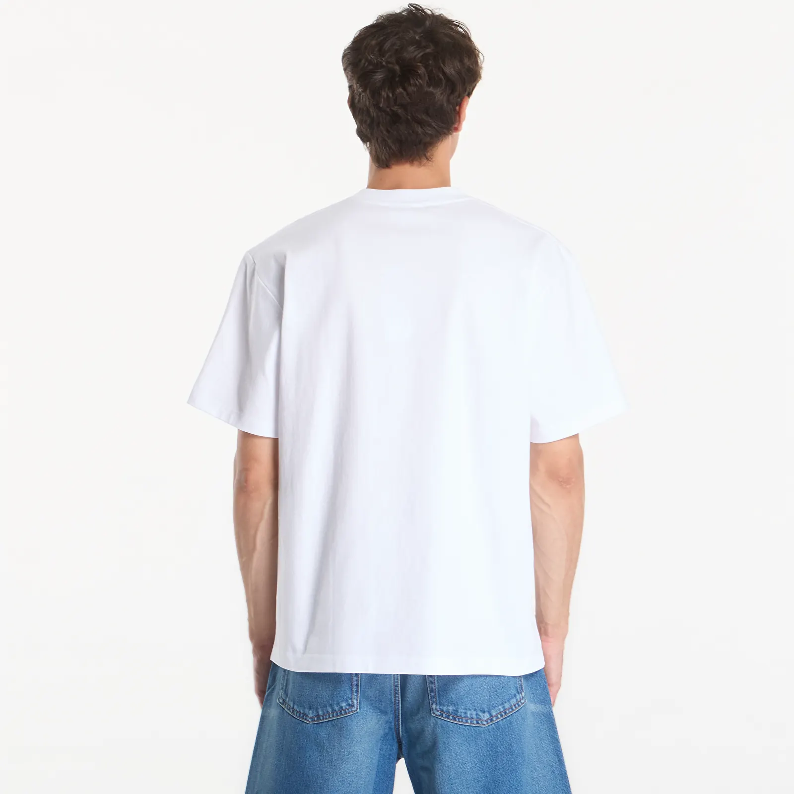 Мужские футболки Lacoste Crewneck T-Shirt White