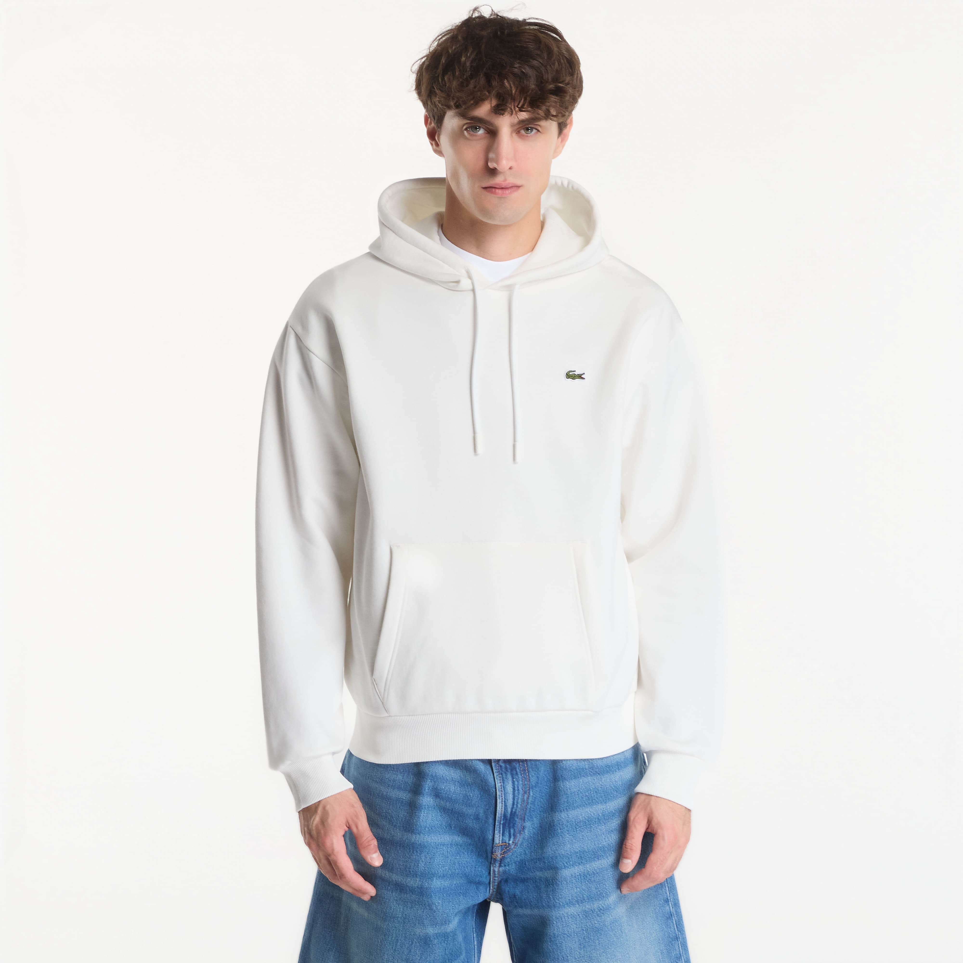 Mikina Lacoste Hoodie Flour XL