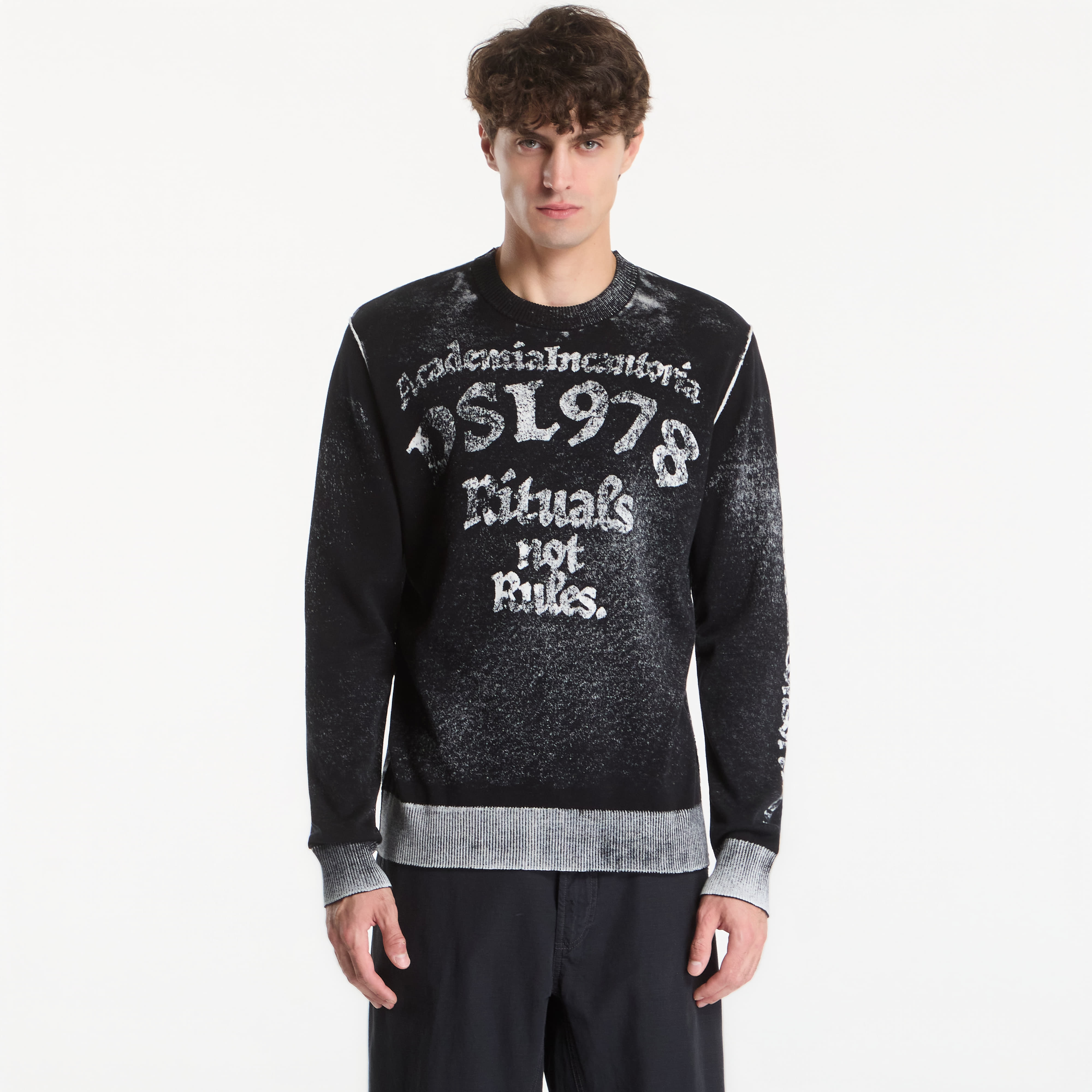 Pulover Diesel K-Lauti Knitwear Black XL