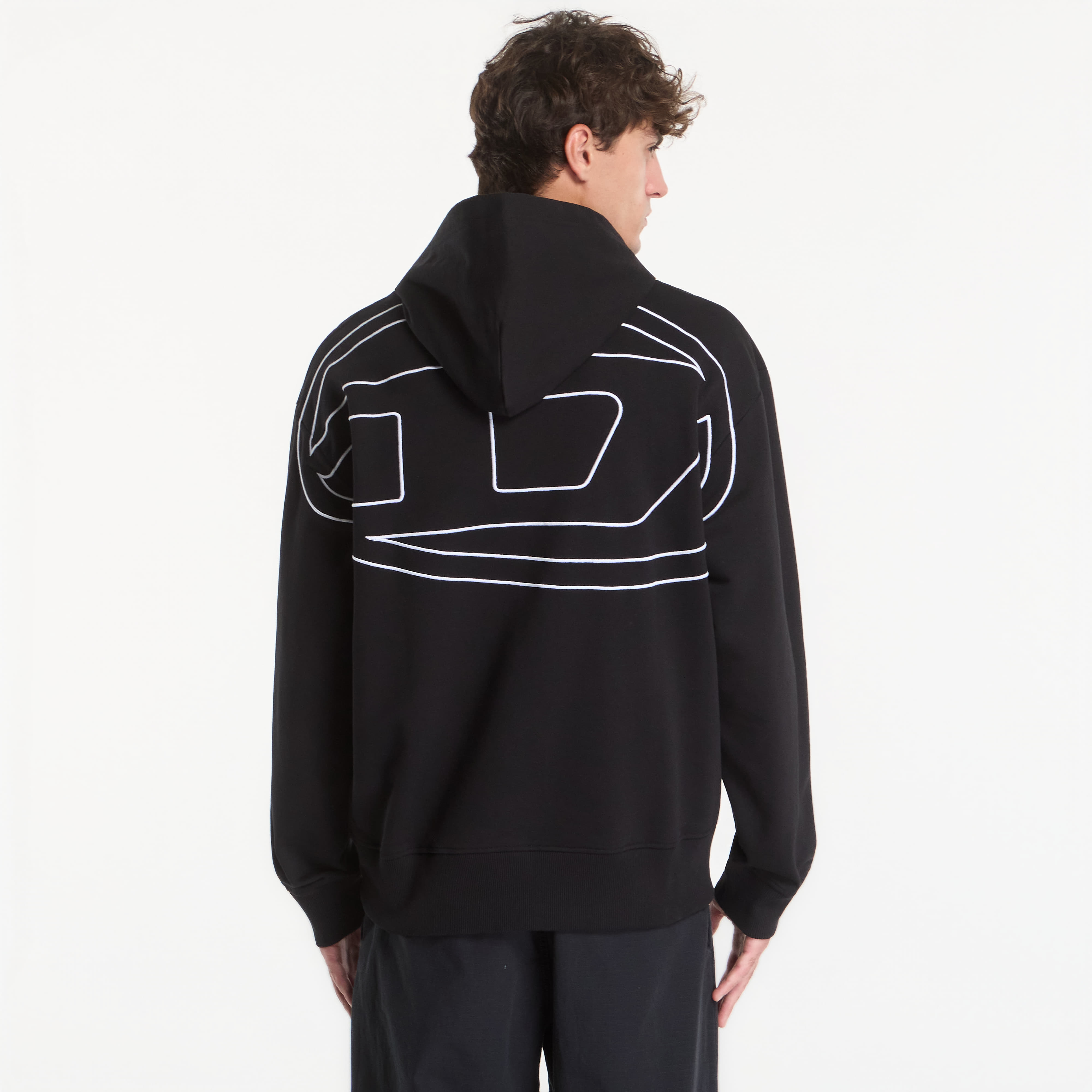 T shirt Diesel Sweat Shirt à capuche Megoval EU - vue 5