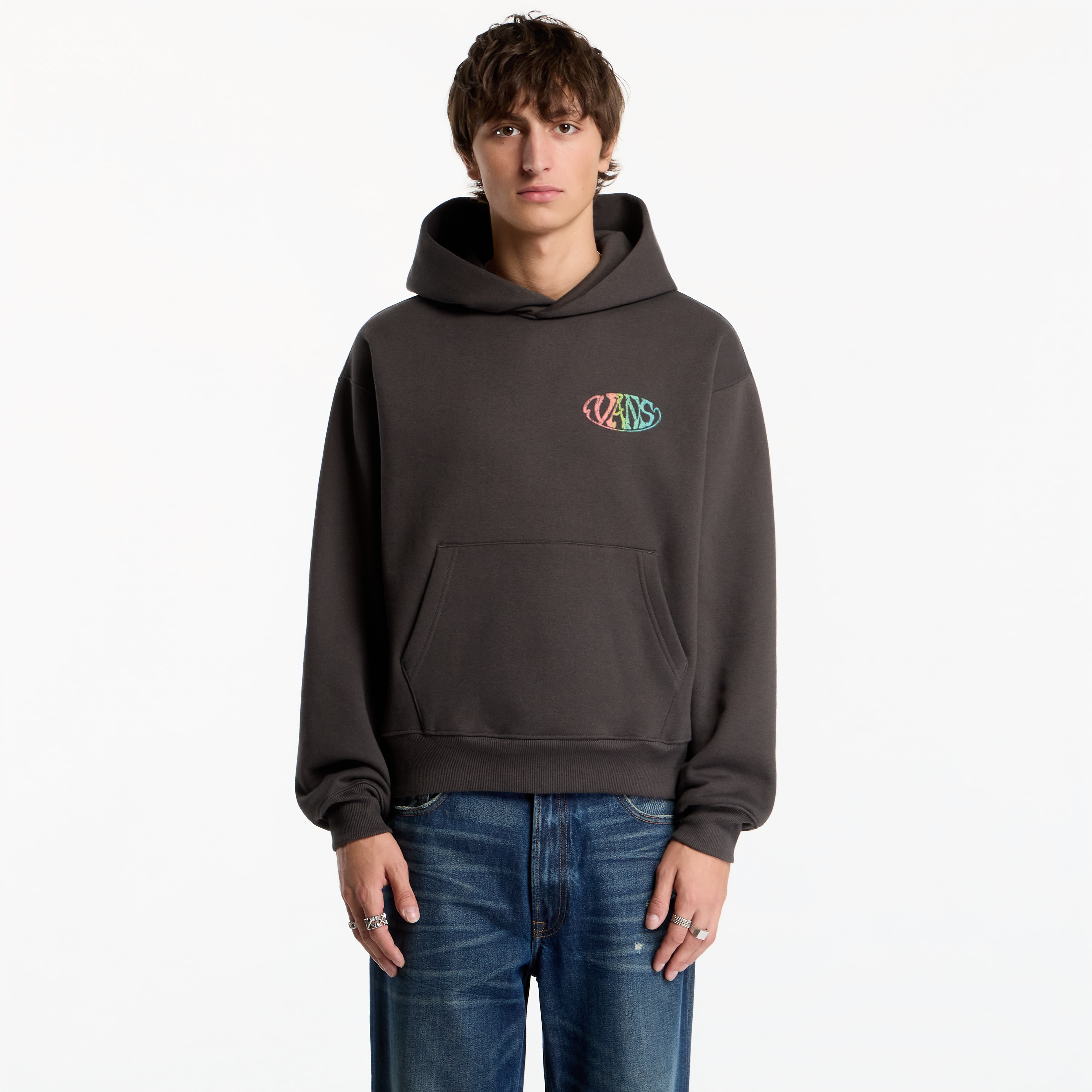 Mikina Vans Jetty Sets Pullover Faded Black M