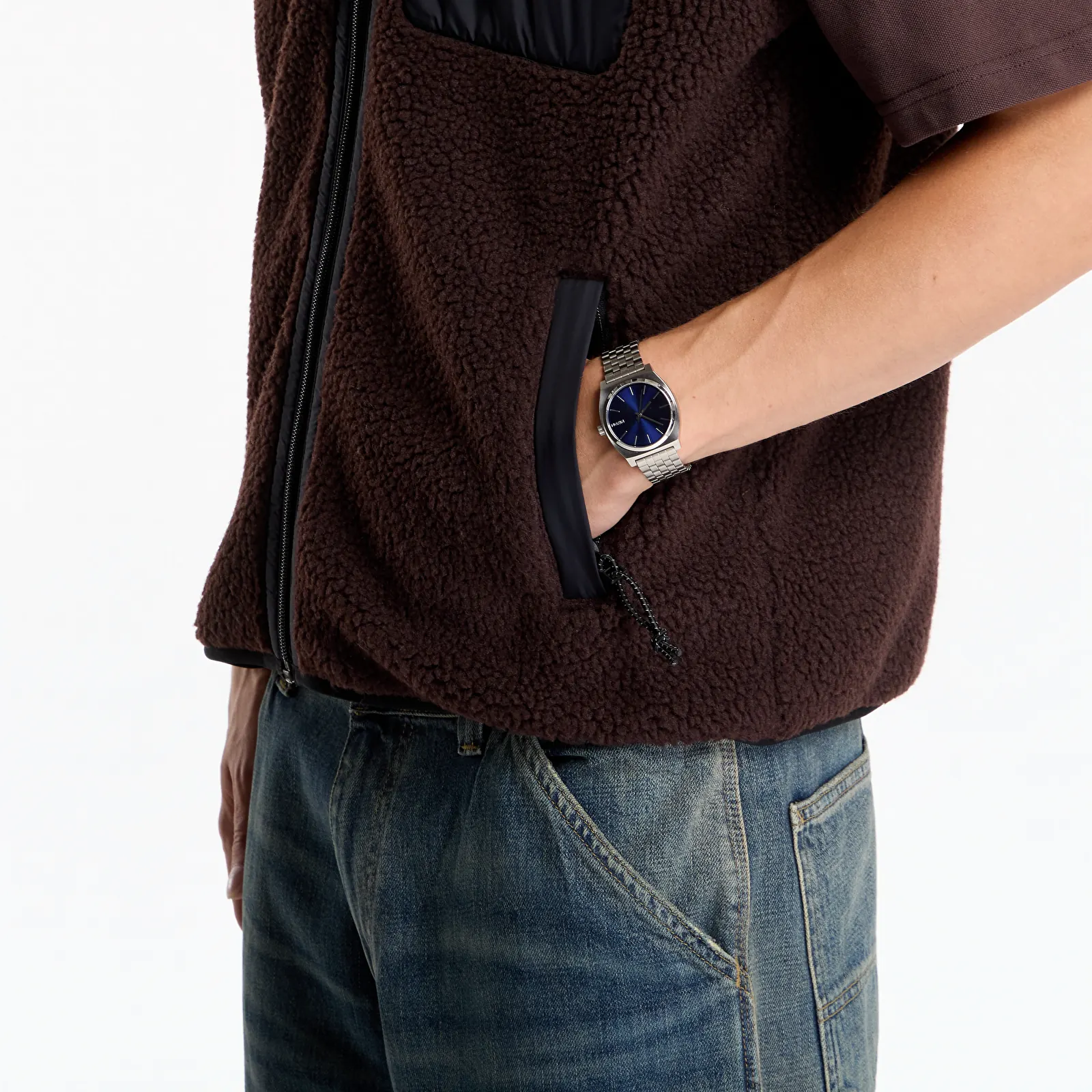 Vester Carhartt WIP Prentis Vest Liner Palisander/ Black