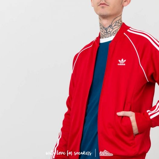 Adidas sst power best sale red
