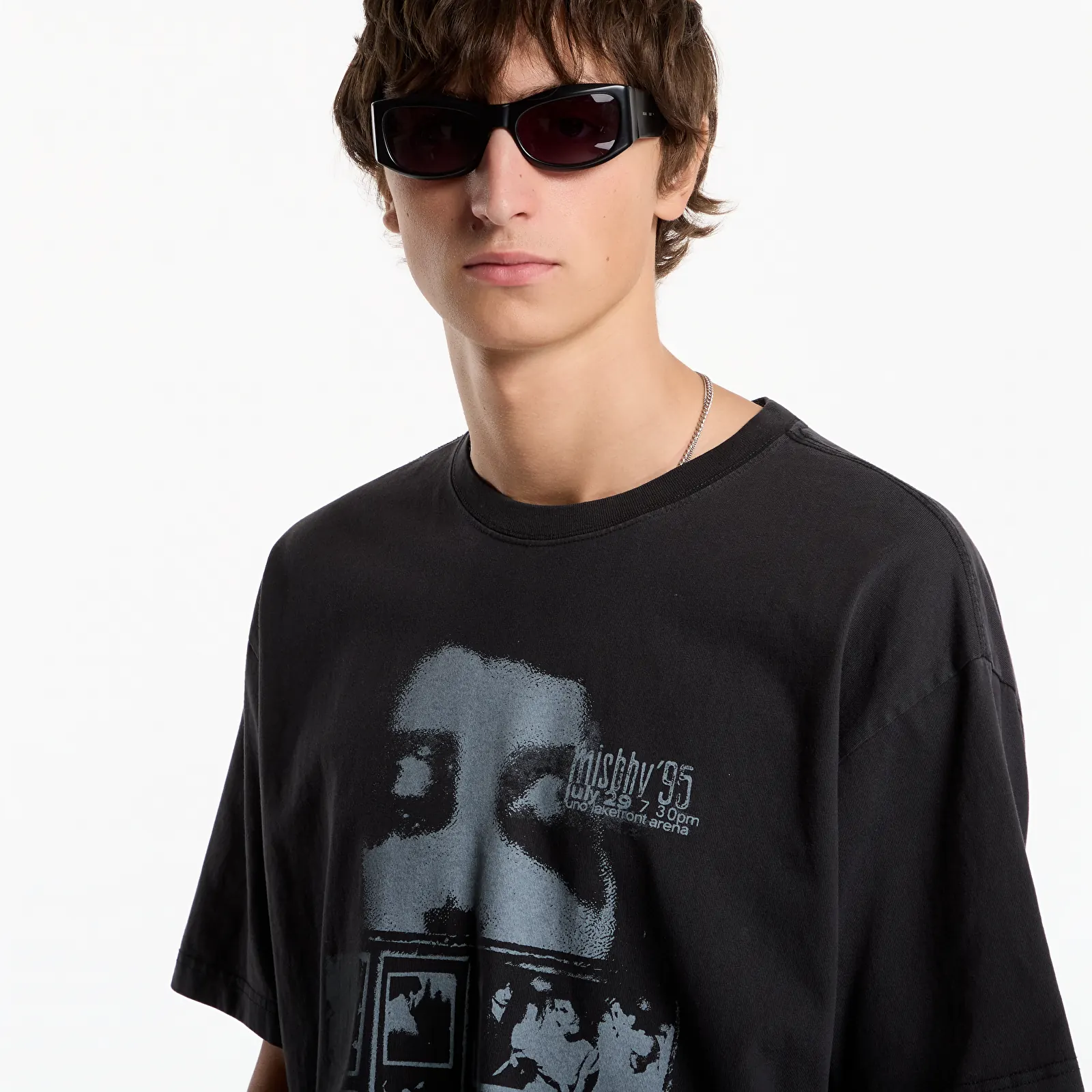 Футболки MISBHV 7:30 Pm Lakefront Gentle Wash Black T-Shirt UNISEX Washed Black