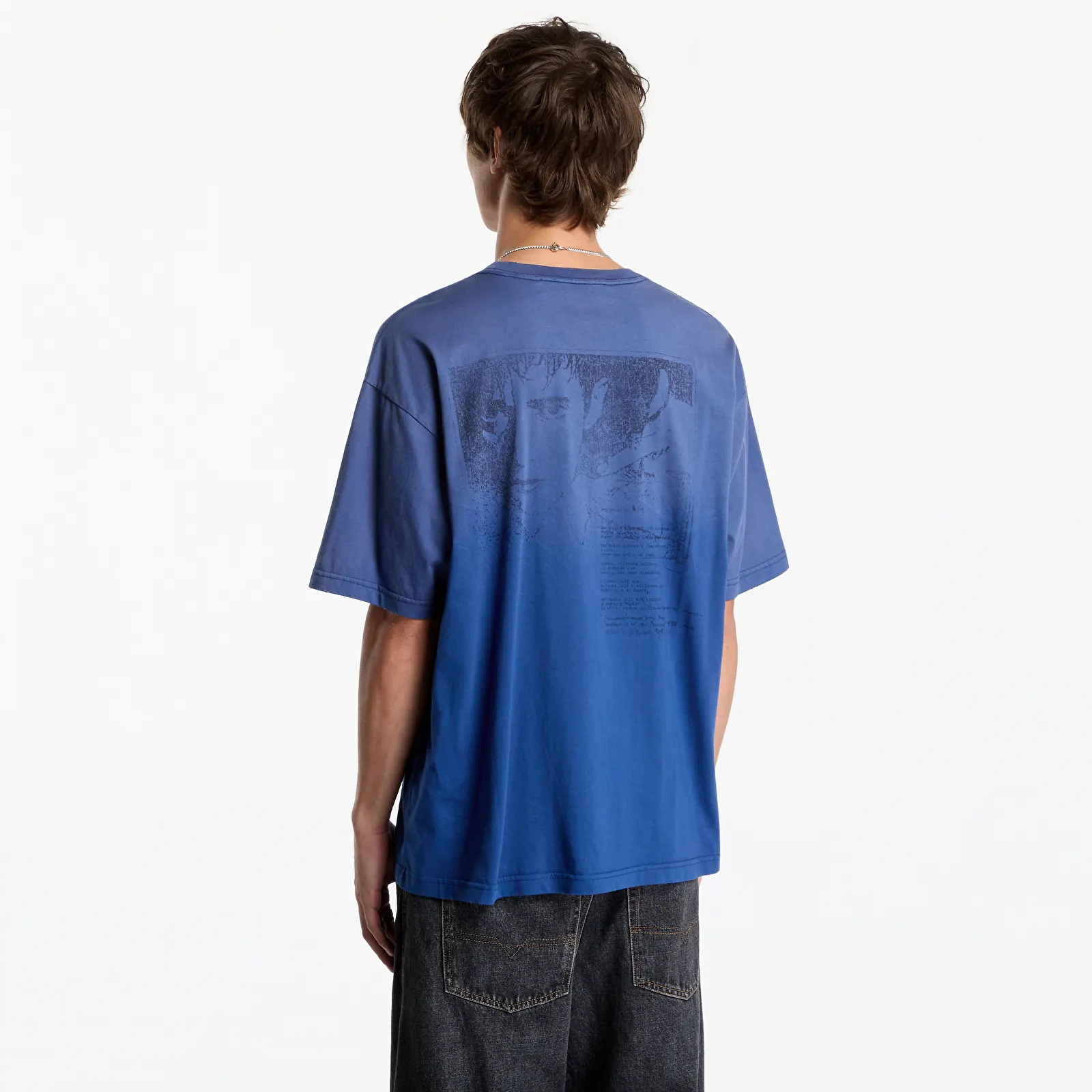 T-skjorter for menn MISBHV M B H T-Shirt UNISEX Cold Blue