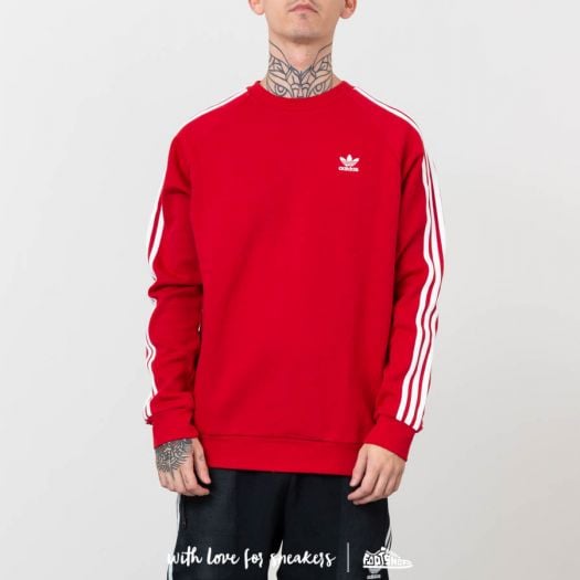 Adidas 3 stripes power red store