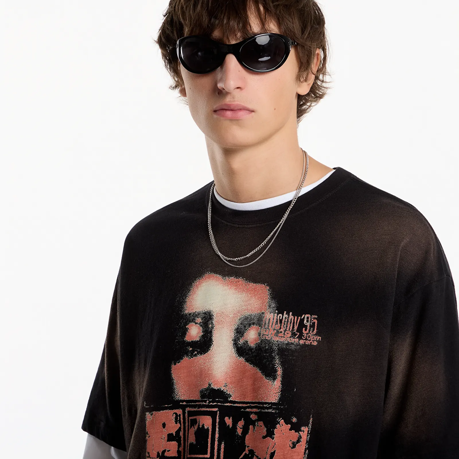 Футболки MISBHV 7:30 Pm Lakefront Spot Wash Black T-Shirt UNISEX Washed Black