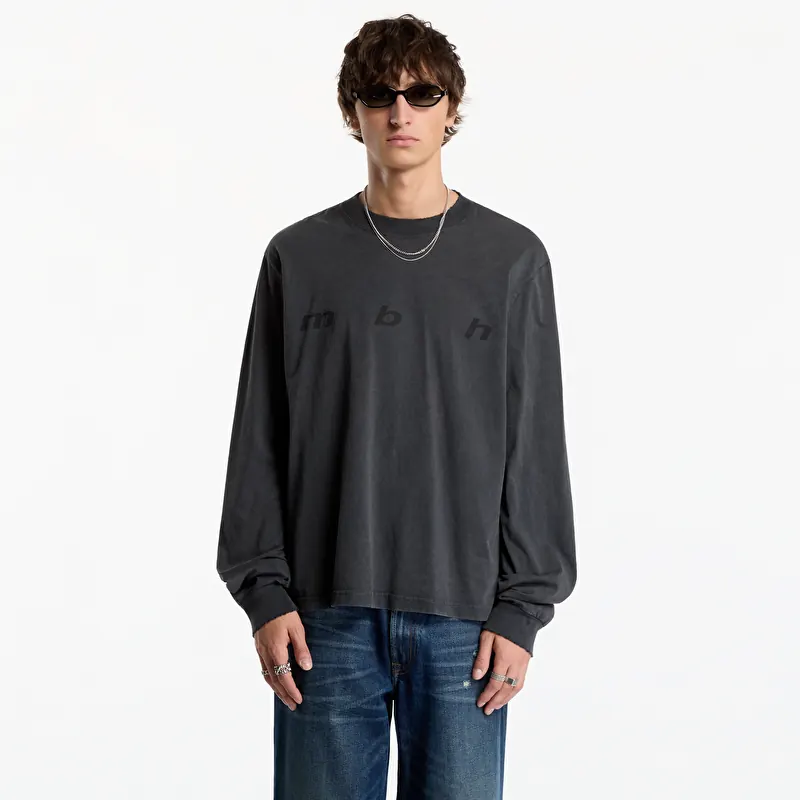 T-shirt MISBHV M B H Longsleeve UNISEX Washed Black
