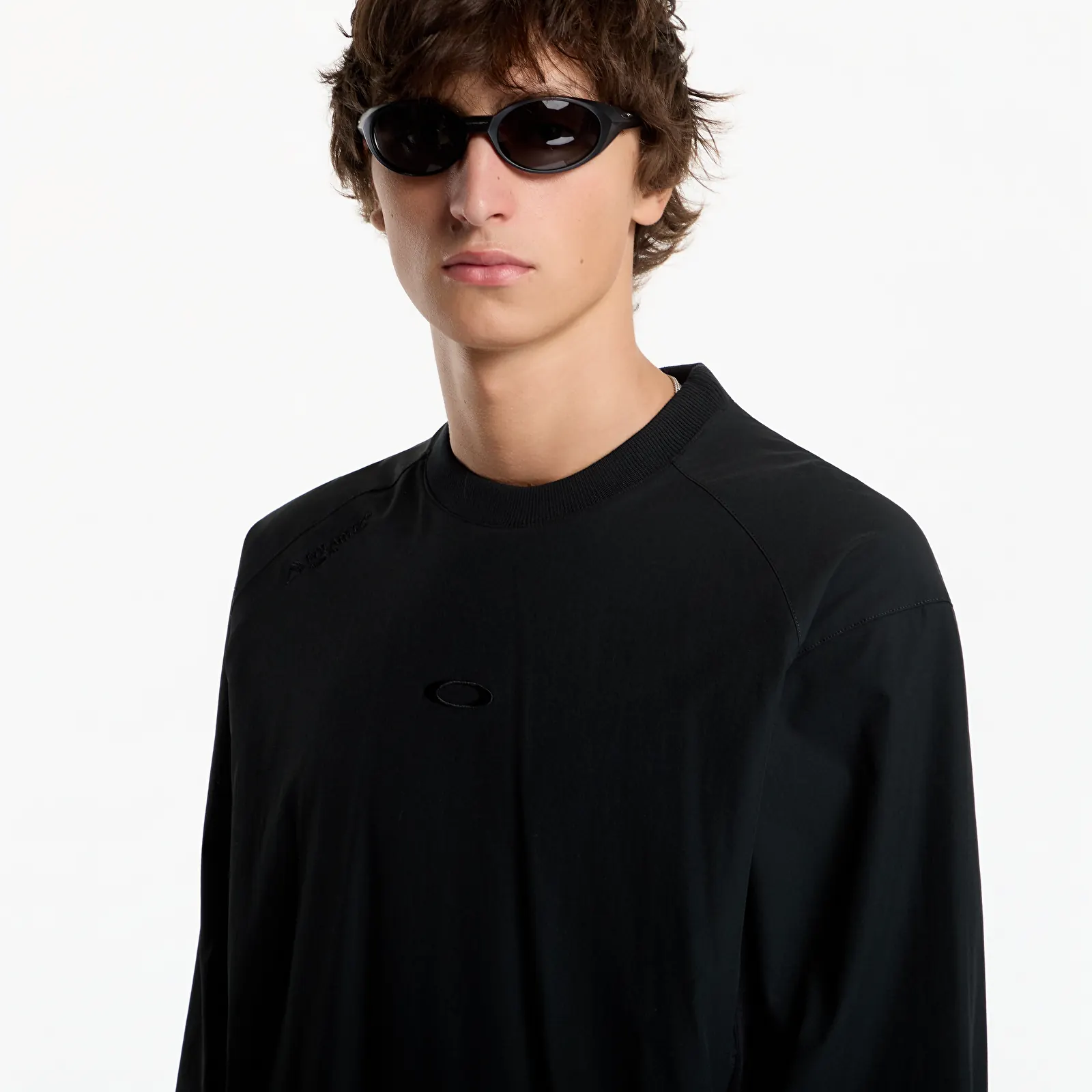 Hoodies and sweatshirts  Oakley Bowls Alpha Crewneck Blackout