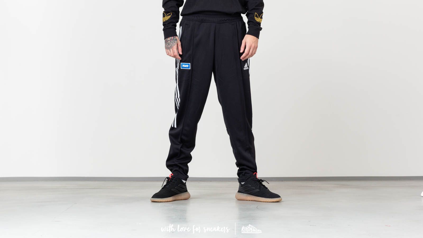 Pants and jeans adidas Copa 70 Years Track Pants Black