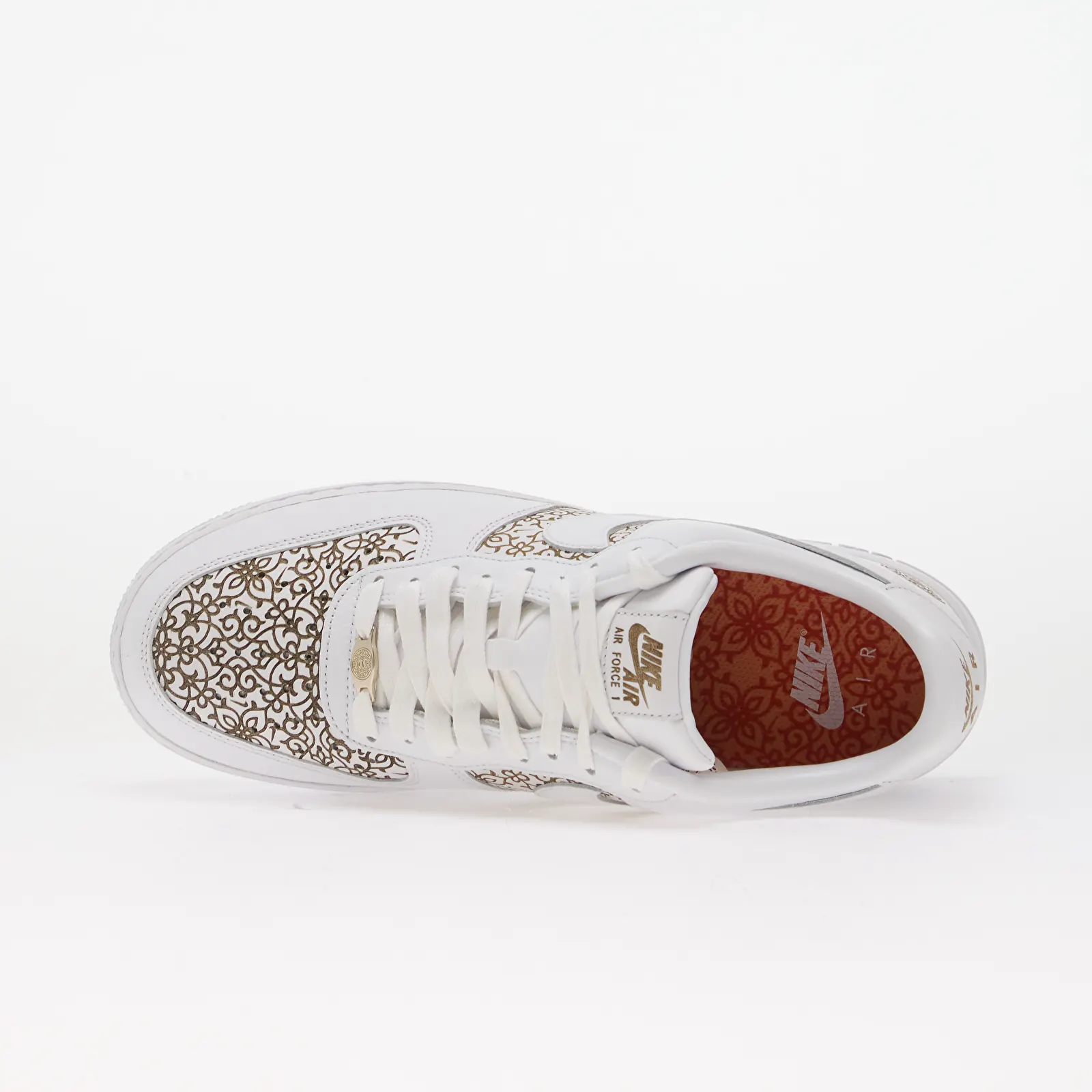 Vīriešu apavi Nike Air Force 1 '07 LV8 White/ Lt Orewood Brn-Marakesh