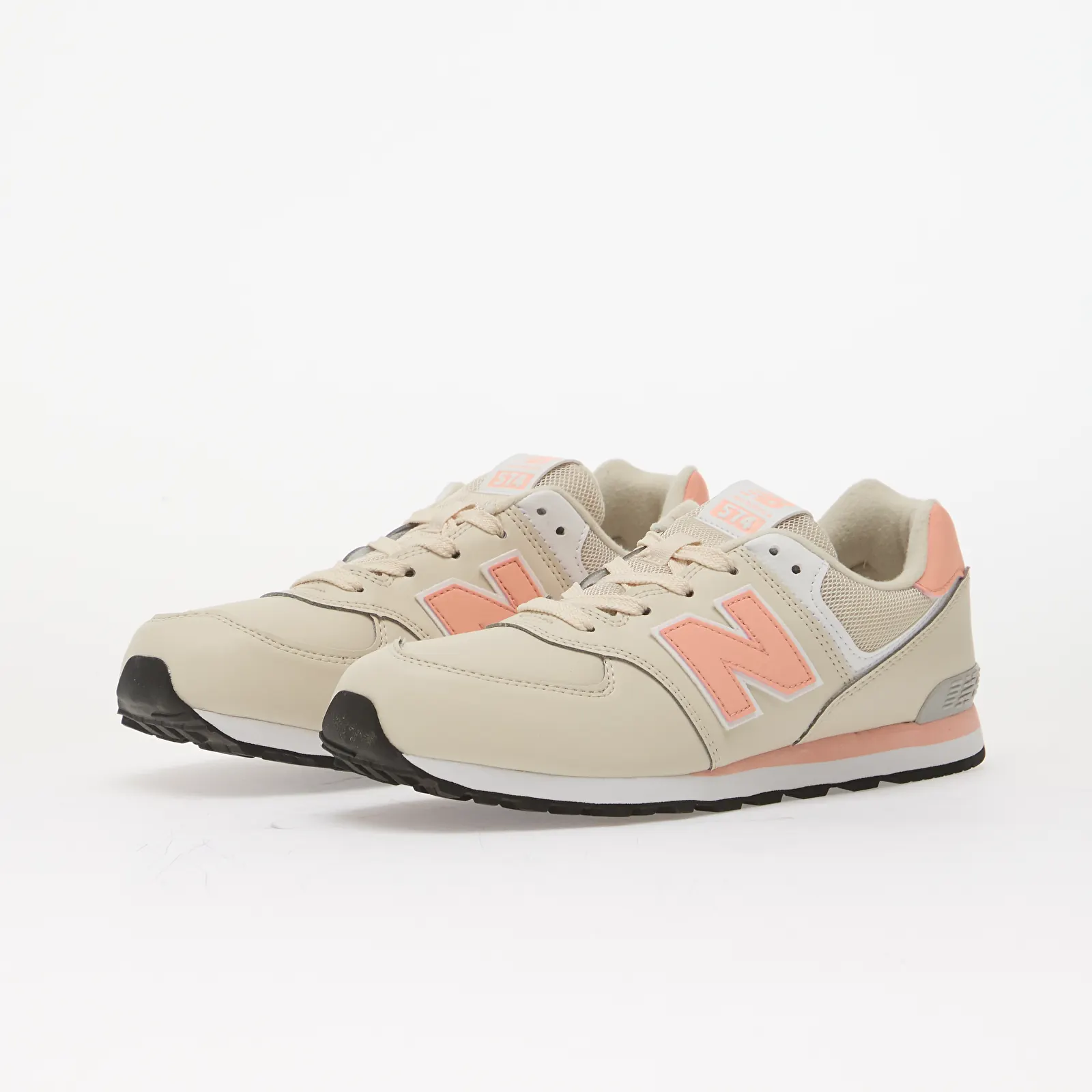 Zapatillas Hombre New Balance 574 Kids Linen/ Pink Lemonade