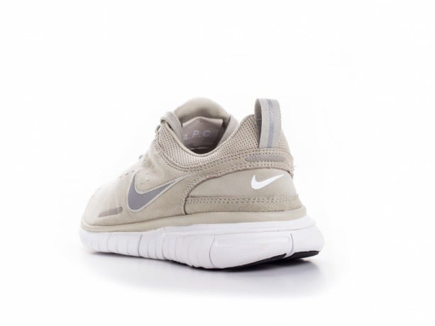 Men s shoes Nike Free OG 14 A.P.C. SP Beige Chalk Rflct Silver