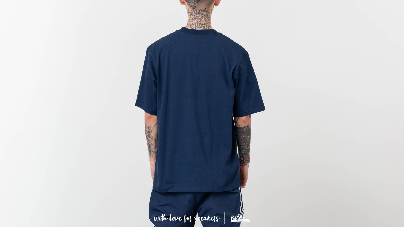 T-shirt adidas Trefoil Tee  Navy