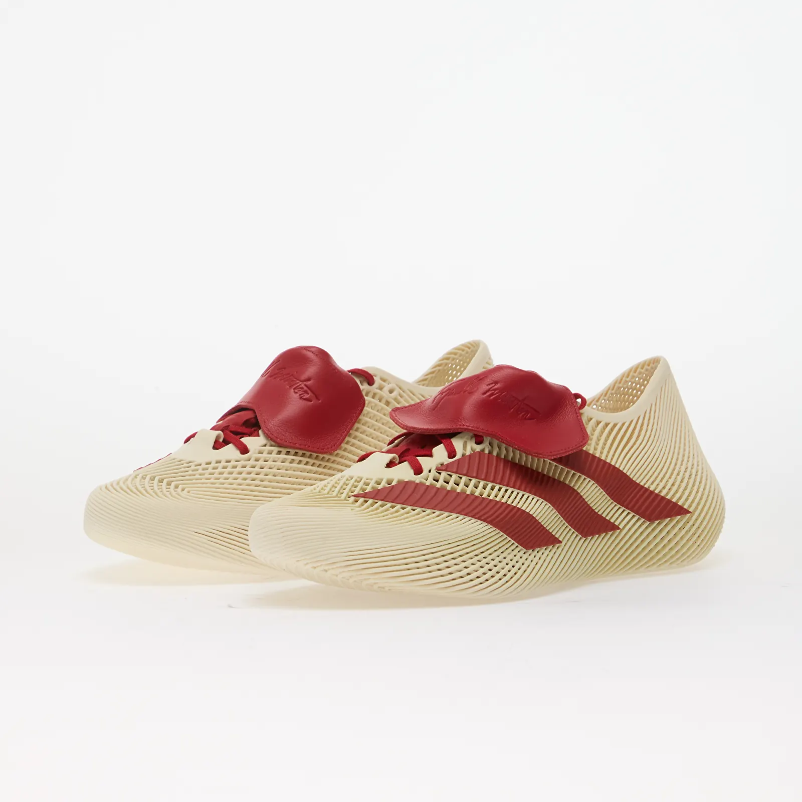 Men's shoes adidas x Tyrrell Winston Climcacool Laced Collegiate Red/ Off White/ Matte Gold