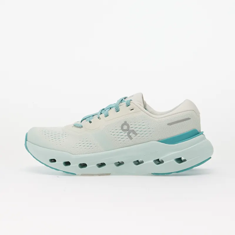 On W Cloudrunner 3 Ivory/ Aquamarine