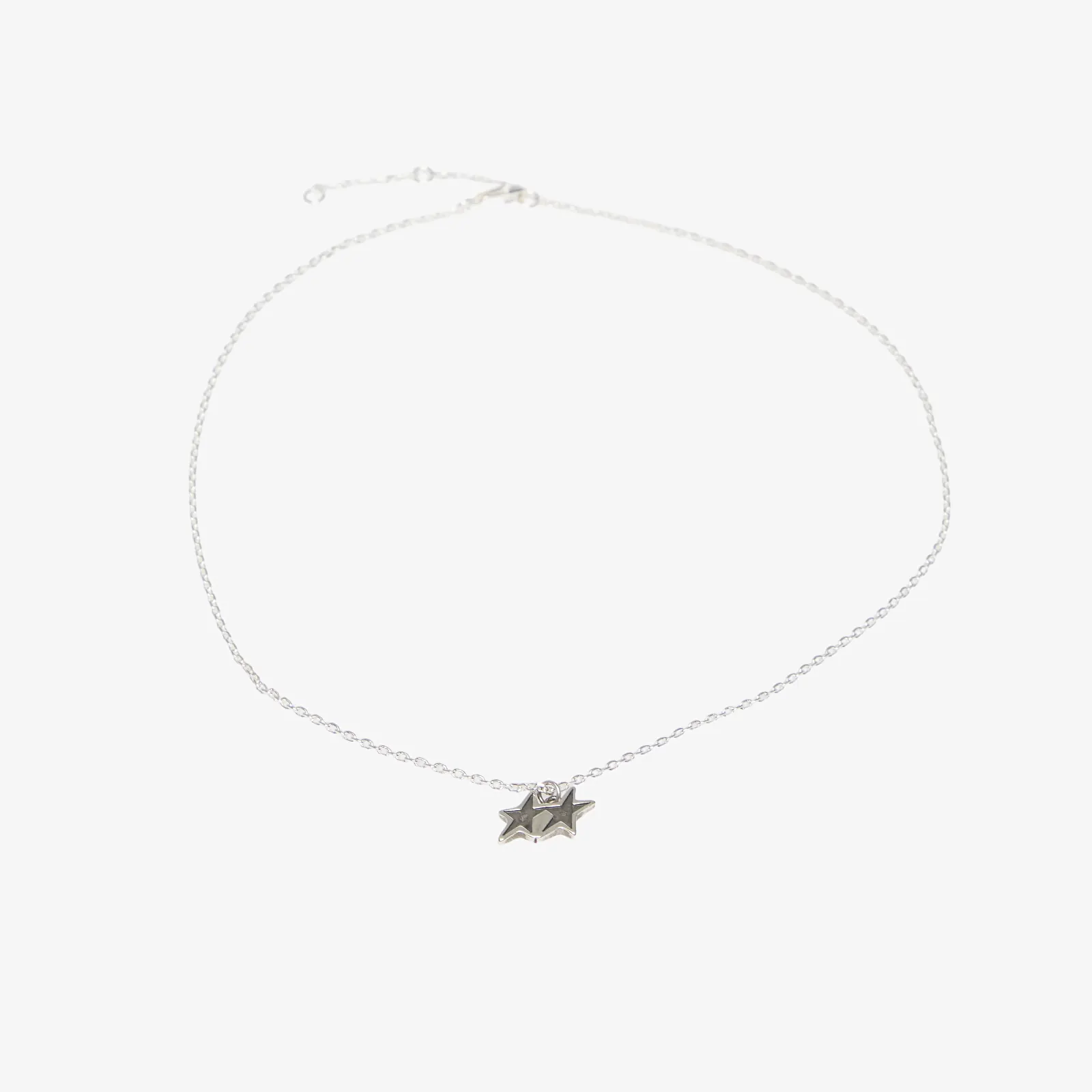Kaulakorut TwoJeys Tilted Necklace Silver