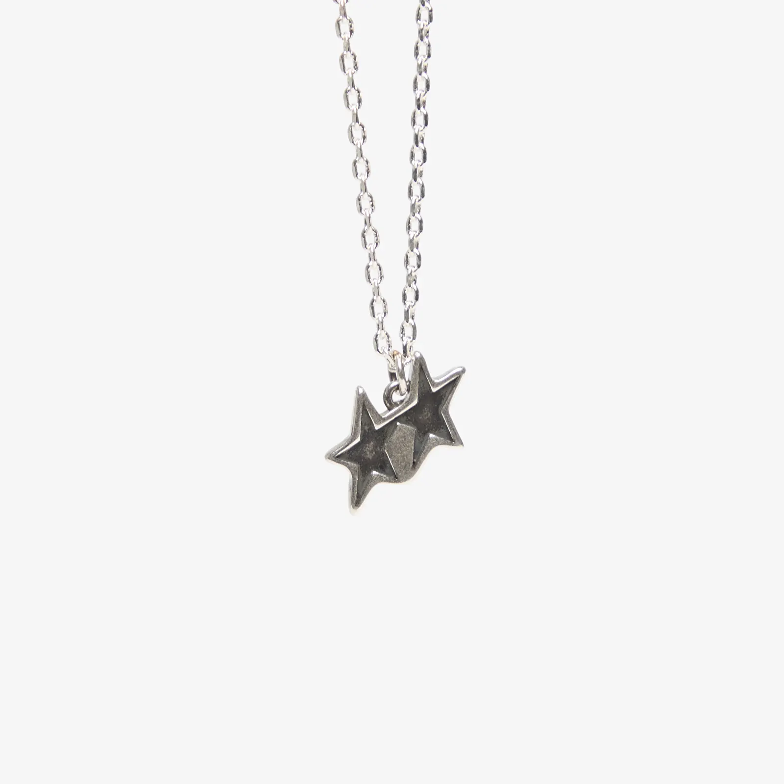 Kaulakorut TwoJeys Tilted Necklace Silver