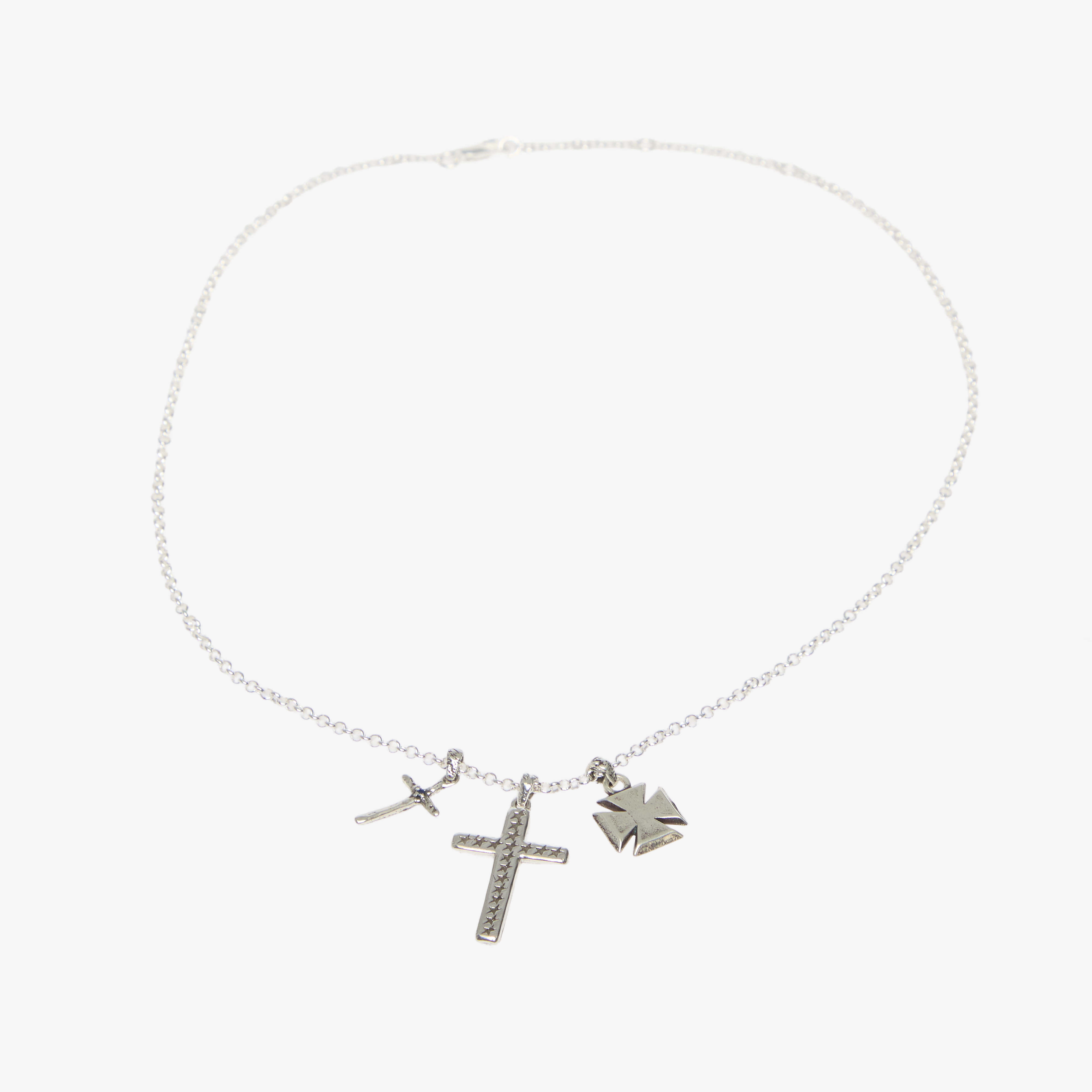 Colier TwoJeys Multi Cross Necklace Silver Universal