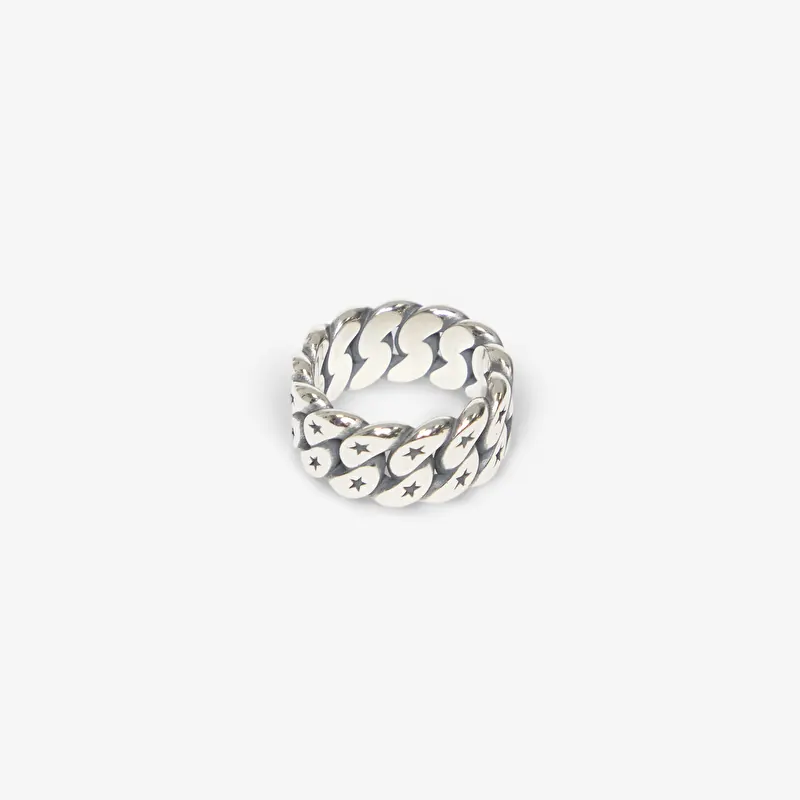 Rengas TwoJeys Cuban Monogram Ring Silver