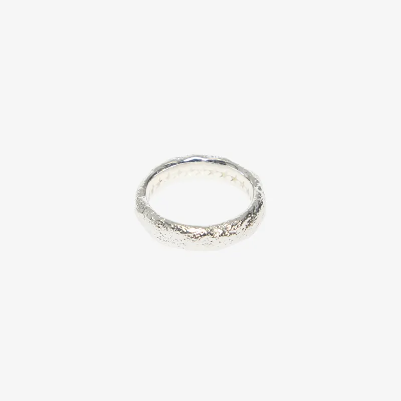 Rengas TwoJeys Organic Ring M Plated Silver