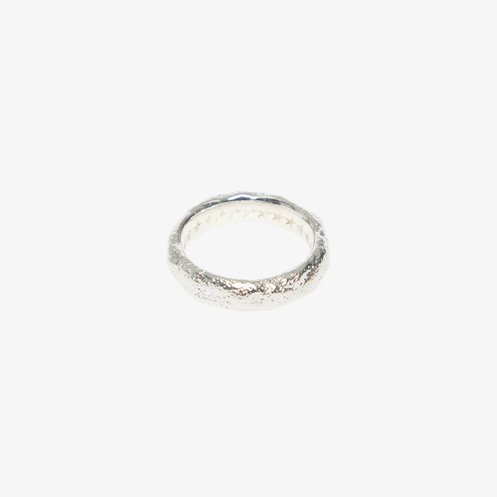 Rings TwoJeys Organic Ring M Plated Silver