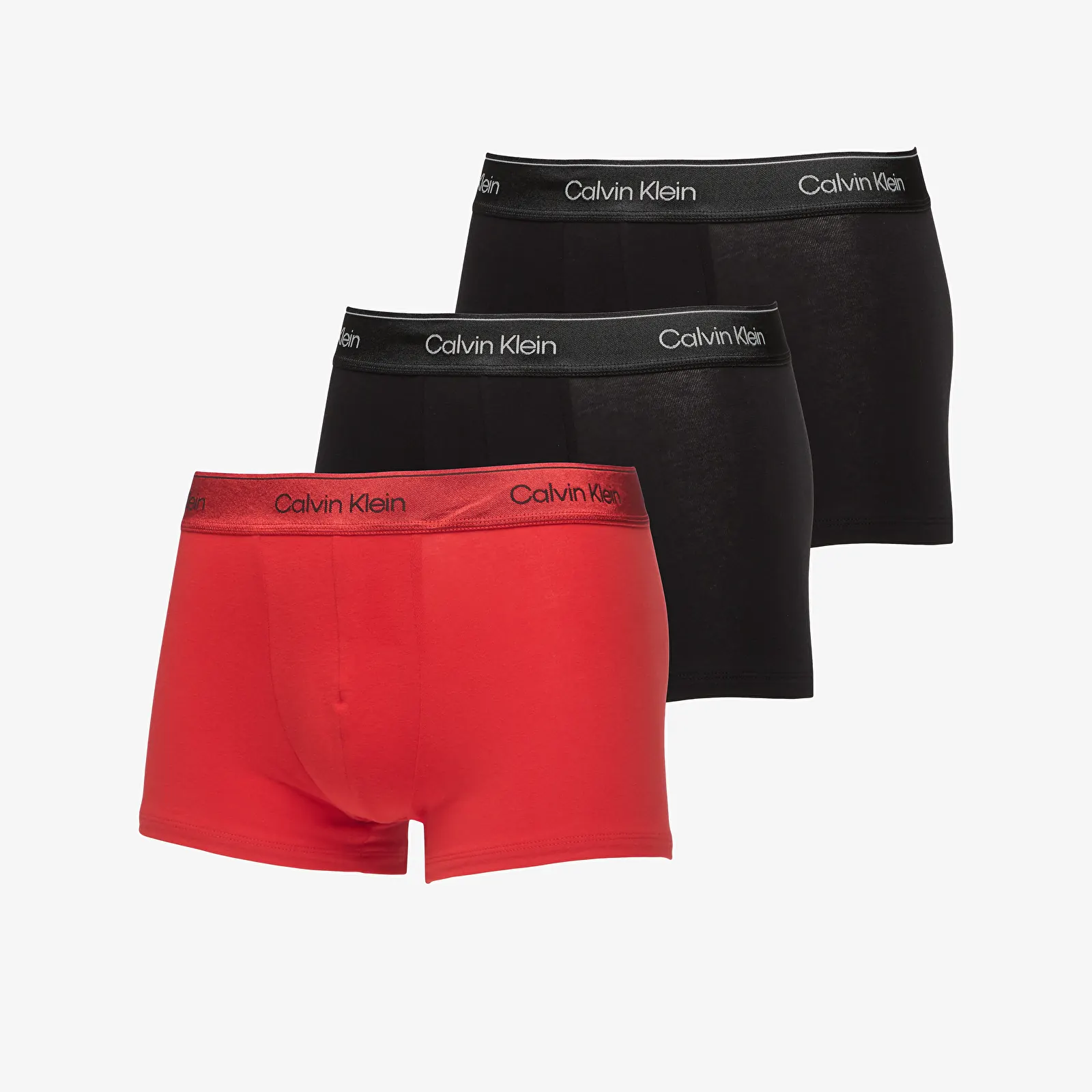 Bokserki Calvin Klein Trunk 3-Pack Red