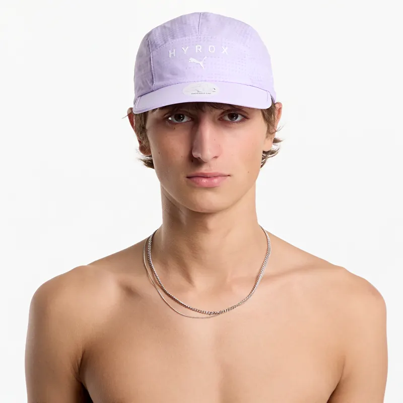 Cap Puma X Hyrox Running 5 Panel Cap Graphic Light Lavender