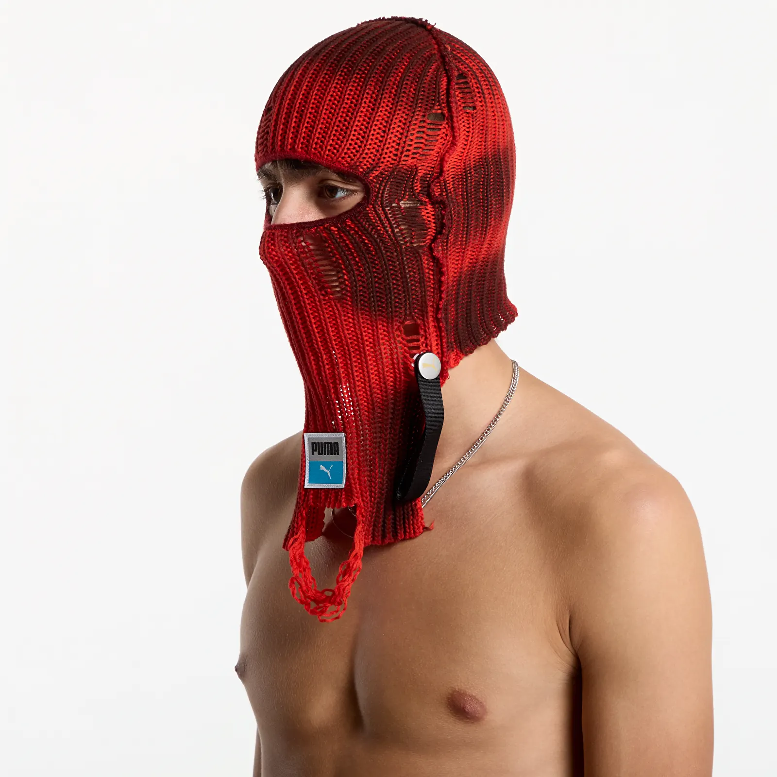 Hatter Puma X Asap Rocky Knitted Balaclava Pop Red/ Puma Black