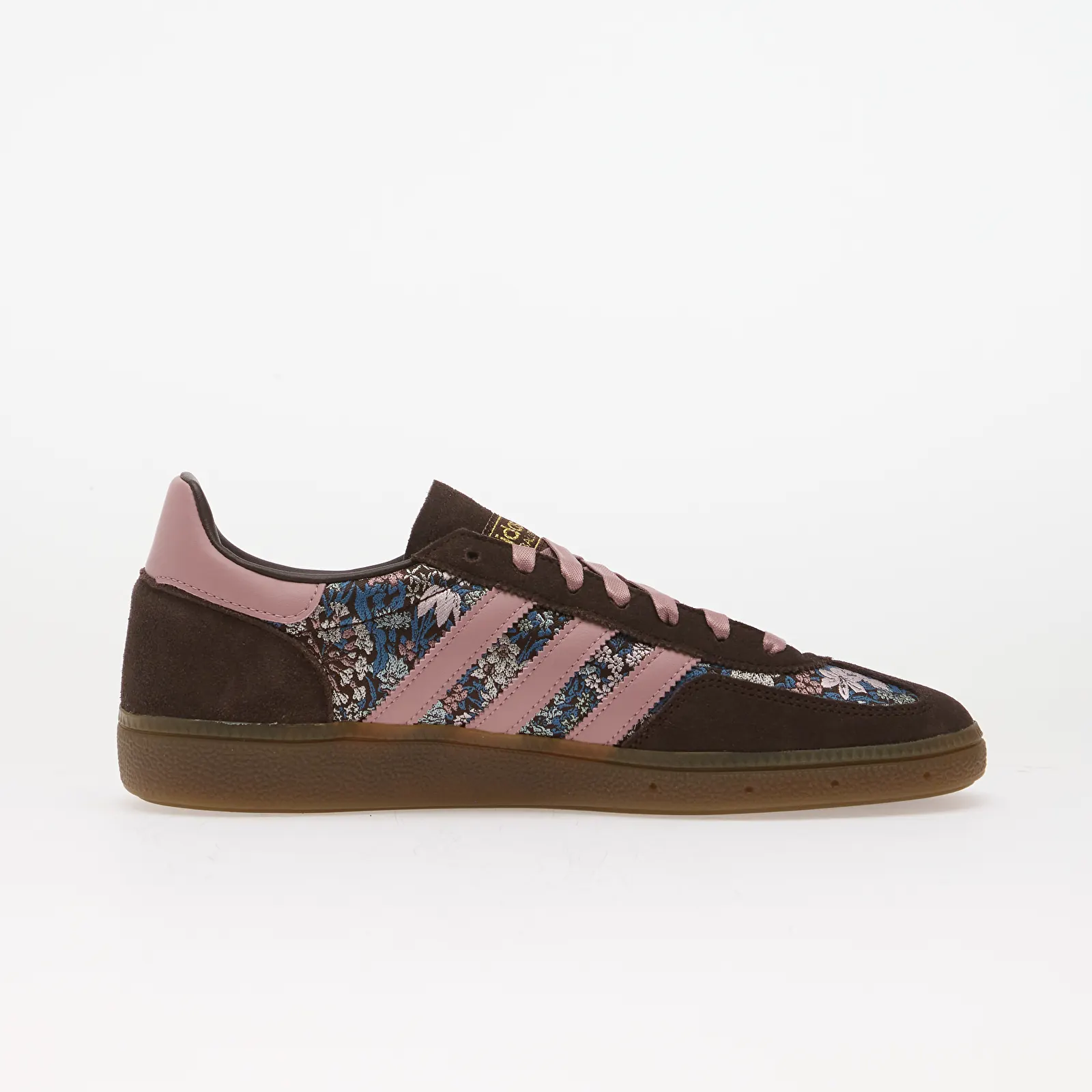 Scarpe donna adidas x Liberty London Handball Spezial Aurora Coffee/ Magic Mauve/ Gum5