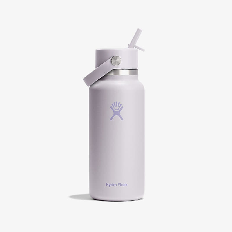 Бутылка Hydro Flask 946 ml Wide Flex Straw Cap Cloud Pink