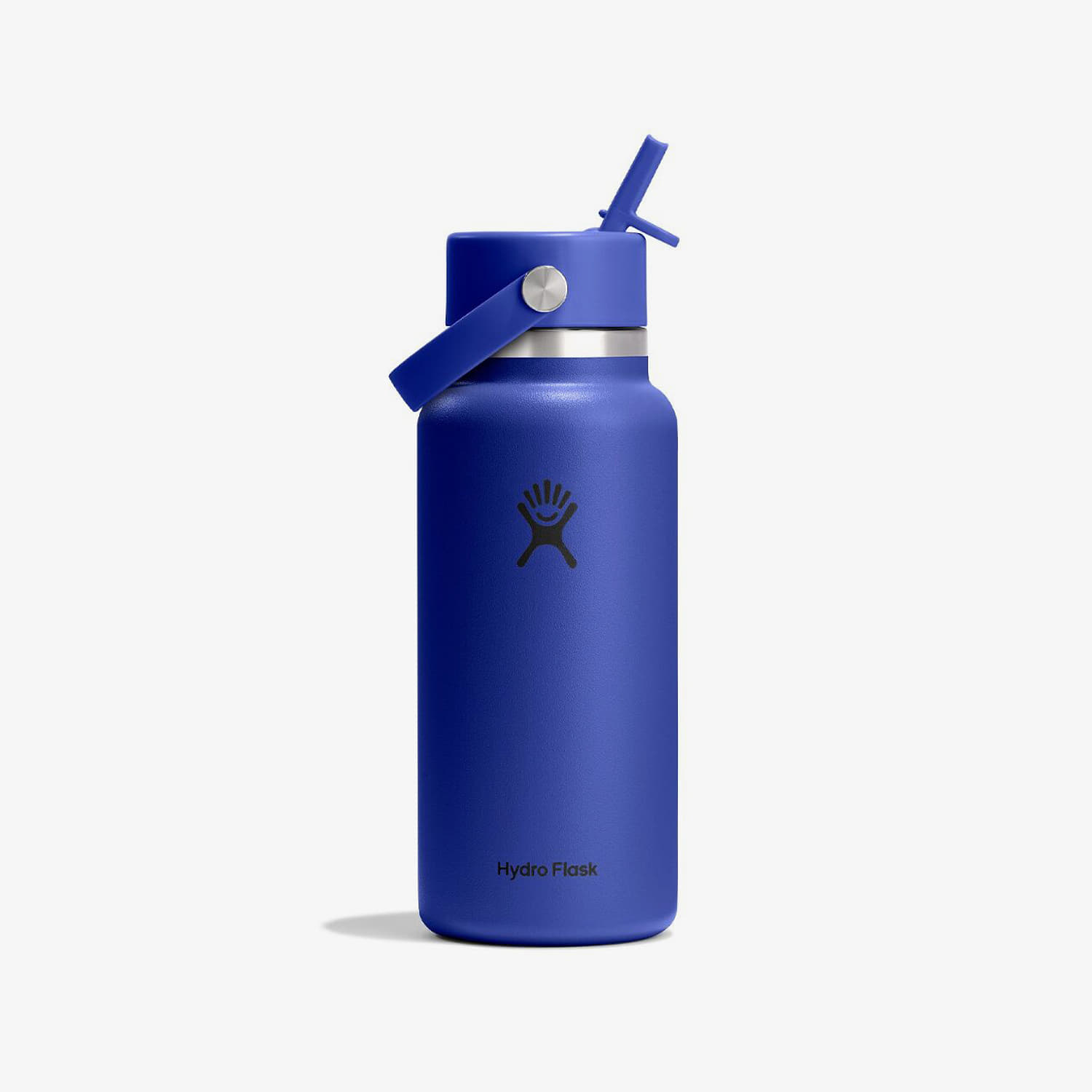 Бутылки для питья Hydro Flask 946 ml Wide Flex Straw Cap Capri Blue