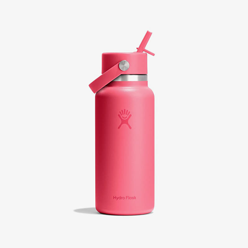 Бутылка Hydro Flask 946 ml Wide Flex Straw Cap Popstar Pink