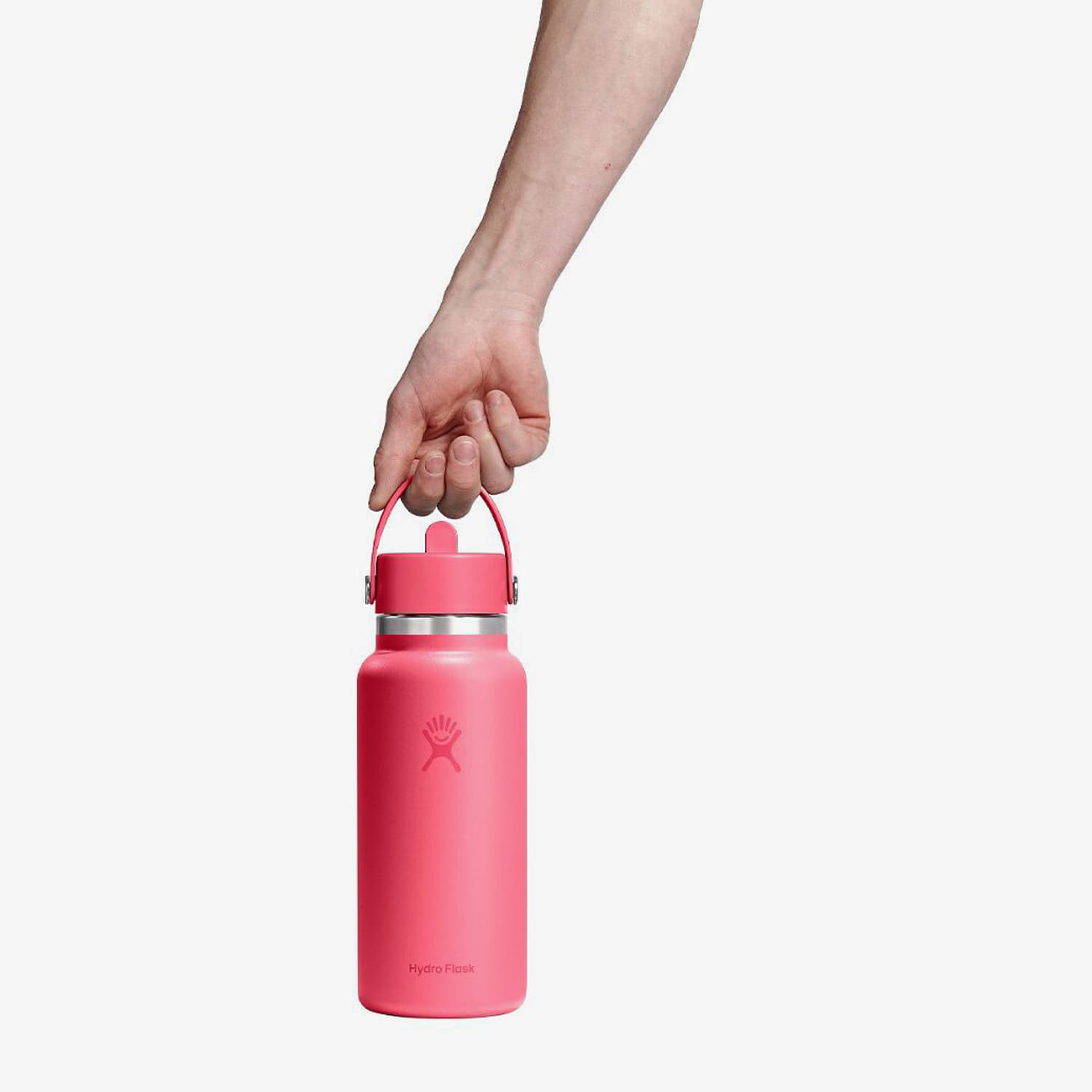 Бутилки за пиене Hydro Flask 946 ml Wide Flex Straw Cap Popstar Pink