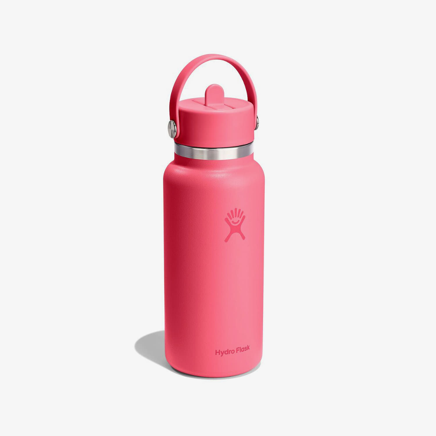 Бутилки за пиене Hydro Flask 946 ml Wide Flex Straw Cap Popstar Pink