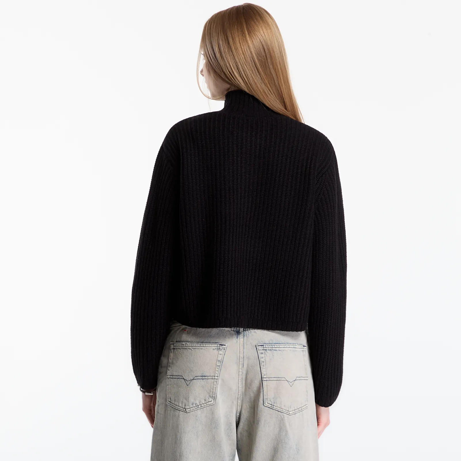 Kampsunid Carhartt WIP W' Detroit Half Zip Sweater Black
